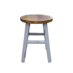 Banquinho Vintage Cinza - BQ01