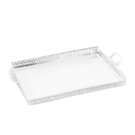 Bandeja Retangular Prata