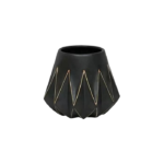 Vasinho Preto com Dourado - CBCD03