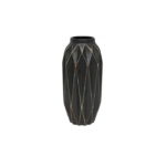 Potiche Preto com Dourado - CBCD06