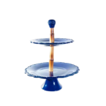 Doceira Bambu Azul Duas Bandejas - CEA11