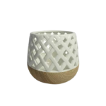 Cachepot Tebas Branco