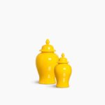 Potiche Amarelo Cerâmica - PAC07