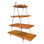 Escadinha Cobre e Madeira - CO43