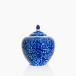 Mini Potiche Floral Azul - CP004