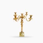 Castiçal dourado - GL27