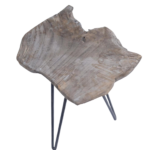 Banqueta Decorativa Madeira P - BDM01