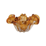 Fruteira de Vidro Ambar Murano - OD0016