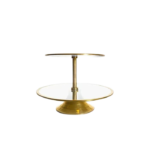 Doceira 2 Andares Gold com Vidro - GL06