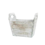 Cachepot Cinza com Alça- LM01