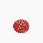 Sousplat Floral Fundo Vermelho - S012