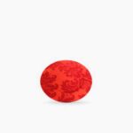 Sousplat Adamascado Vermelho - S014