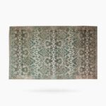 Tapete Egípcio Lantana Floral Azul Claro - TPL02