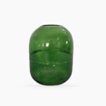 Vaso vidro verde P - VV062