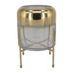 Vaso Degrade e Dourado - VDD04P