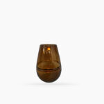 Vaso Vidro Âmbar Gota - VVAGT