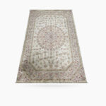 Tapete Marfim com Verde Belga - TBV08