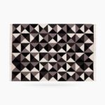 Tapete Kilim Preto e Branco - TPK04