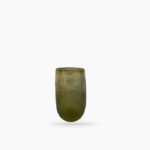Vaso Vidro Verde Fosco -VVVF