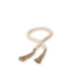 Colar de mesa bola madeira P  OBD14